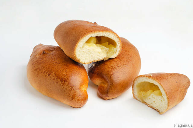 Пиріжок, з яблучною начикою, 1 кг